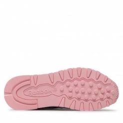 Chaussures De Sport Chaussures Reebok - Classic Leather GV8624 Ftwwht/Purgy3/Black Blanc -Reebok Classic Soldes 04 0000300000724 ks