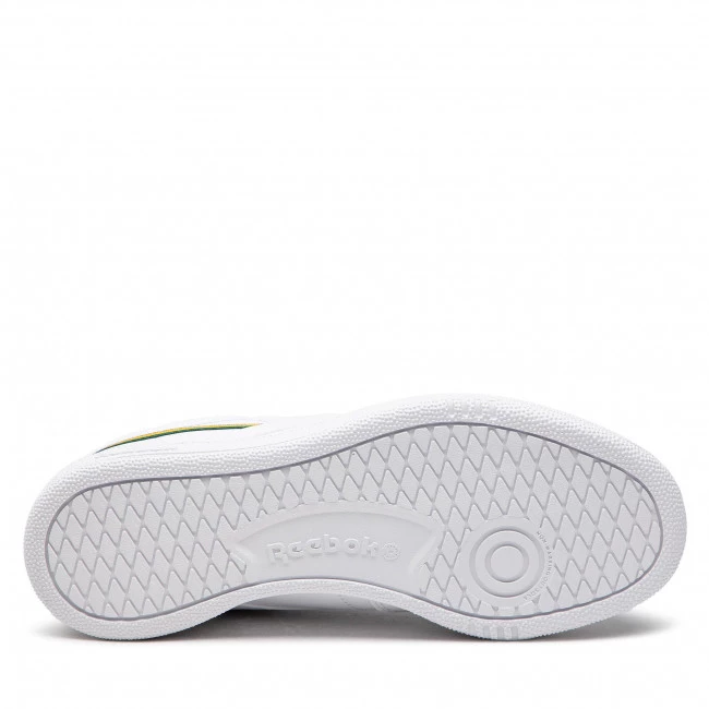 Chaussures De Sport Chaussures Reebok - Club C 85 Vegan GY7154 Ftwwht/Cogold/Drkgrn Blanc 4 Chaussures De Sport Chaussures Reebok - Club C 85 Vegan GY7154 Ftwwht/Cogold/Drkgrn Blanc – Image 4