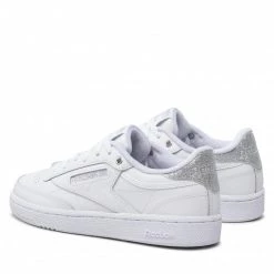 Chaussures De Sport Chaussures Reebok - Club C 85 GY9728 Ftwwht/Ftwwht/Silvmt Blanc 7 Chaussures De Sport Chaussures Reebok - Club C 85 GY9728 Ftwwht/Ftwwht/Silvmt Blanc -Reebok Classic Soldes 04 0000300005279 ts