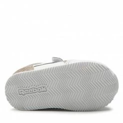 Chaussures De Sport Chaussures Reebok - Royal Cl Jog 3.0 1 GW3731 Ftwwht/Ftwwht/Goldmt Blanc -Reebok Classic Soldes 04 0000209994315 mg