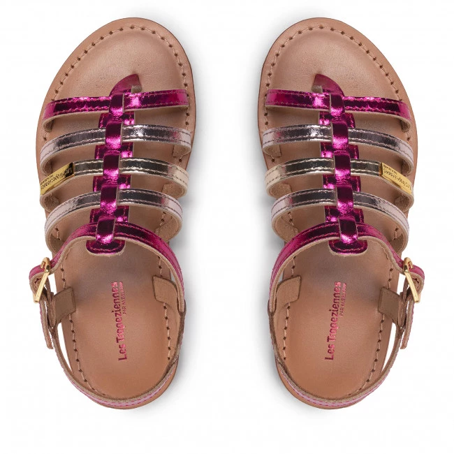 Enfant Sandales Les Tropeziennes - Hirson C12948 Pink Rose 6 Enfant Sandales Les Tropeziennes - Hirson C12948 Pink Rose – Image 6