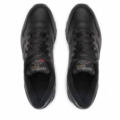 Unisexe Chaussures Reebok - Cl Lthr 2267 Black Noir -Reebok Classic Soldes 05 0000198762384 bs