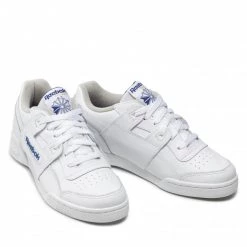 Unisexe Chaussures Reebok - Workout Plus 2759 Wht/Royal Blanc -Reebok Classic Soldes 05 0000199638817 pl