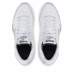 Chaussures De Sport Chaussures Reebok - Classic Leather GW3331 Cloud White / Core Black / Cloud White Blanc -Reebok Classic Soldes 05 0000209518191 pa