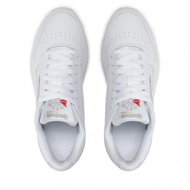 Chaussures De Sport Chaussures Reebok - Classic Leather GY0953 Ftwwht/Ftwwht/Pugry3 Blanc 5 Chaussures De Sport Chaussures Reebok - Classic Leather GY0953 Ftwwht/Ftwwht/Pugry3 Blanc – Image 5