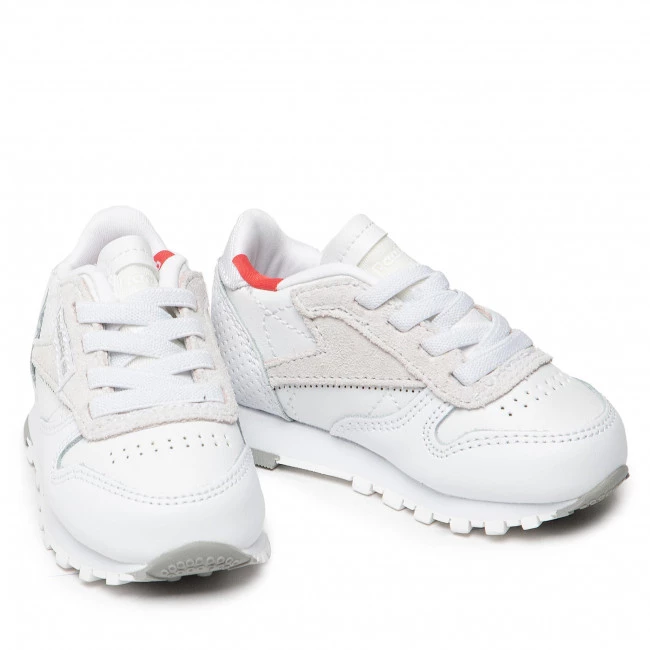 Chaussures De Sport Chaussures Reebok - Cl Lthr GW6171 Ftwwht/MgsorgRhodon Blanc 5 Chaussures De Sport Chaussures Reebok - Cl Lthr GW6171 Ftwwht/MgsorgRhodon Blanc – Image 5