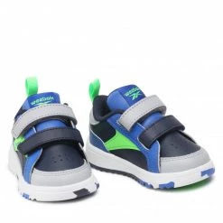 Chaussures De Sport Chaussures Reebok - Weebok Clasp Low GZ0872 Vecnav/Coublu/Sollim Bleu Marine, Multicolore -Reebok Classic Soldes 05 0000209520880 rz