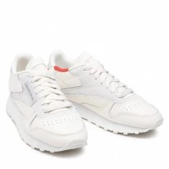 Chaussures De Sport Chaussures Reebok - Classic Leather GX6201 Chalk/Clgry1/Ftwwht Beige -Reebok Classic Soldes 05 0000209521184 ph