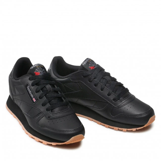 Chaussures De Sport Chaussures Reebok - Cl Lthr GZ6093 Cblack/Cblack/Rbkg02 Noir 5 Chaussures De Sport Chaussures Reebok - Cl Lthr GZ6093 Cblack/Cblack/Rbkg02 Noir – Image 5