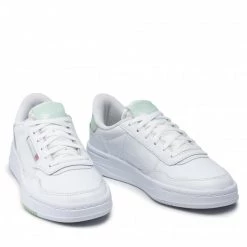 Chaussures De Sport Chaussures Reebok - Court Peak GZ4400 Ftwwht/Lgtsag/Lgtsag Blanc -Reebok Classic Soldes 05 0000209521368 ts 1