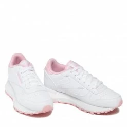 Chaussures De Sport Chaussures Reebok - Cl Tthr Sp GZ1599 Ftwwht/Pnkglw/Ftwwht Blanc -Reebok Classic Soldes 05 0000209585261 is