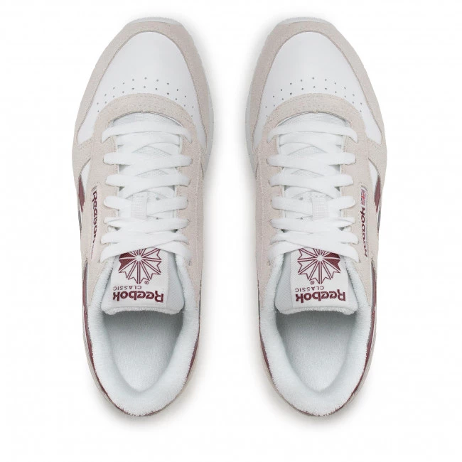 Chaussures De Sport Chaussures Reebok - Classic Leather GX8749 Clabur/Clabur/Ftwwht Beige, Blanc 5 Chaussures De Sport Chaussures Reebok - Classic Leather GX8749 Clabur/Clabur/Ftwwht Beige, Blanc – Image 5