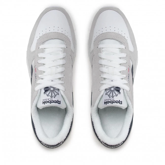 Chaussures De Sport Chaussures Reebok - Classic Leather GX8750 Vecnav/Vecnav/Ftwwht Multicolore, Gris 5 Chaussures De Sport Chaussures Reebok - Classic Leather GX8750 Vecnav/Vecnav/Ftwwht Multicolore, Gris – Image 5