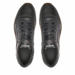 Chaussures De Sport Chaussures Reebok - Classic Leather GY0954 Cblack/Pugry5/Rbkg03 Noir -Reebok Classic Soldes 05 0000209586039 rz