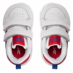 Chaussures De Sport Chaussures Reebok - Weebok Clasp Low GV8553 Ftwwht/Vecred/Vecblu Blanc -Reebok Classic Soldes 05 0000300000267 pl