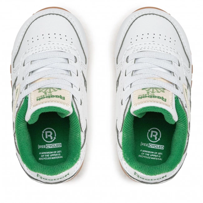 Chaussures De Sport Chaussures Reebok - Classic Leather GY1543 Ftwwht/Ftwwht/Glegrn Blanc 5 Chaussures De Sport Chaussures Reebok - Classic Leather GY1543 Ftwwht/Ftwwht/Glegrn Blanc – Image 5