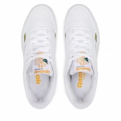 Chaussures De Sport Chaussures Reebok - Club C 85 Vegan GY7154 Ftwwht/Cogold/Drkgrn Blanc 10 Chaussures De Sport Chaussures Reebok - Club C 85 Vegan GY7154 Ftwwht/Cogold/Drkgrn Blanc -Reebok Classic Soldes 05 0000300004470 ph