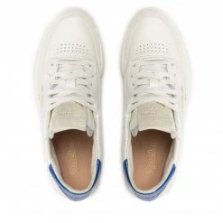 Chaussures De Sport Chaussures Reebok - Club C Clean GY1384 Chalk/Chalk/Vecblu Blanc -Reebok Classic Soldes 05 0000300005132 ks