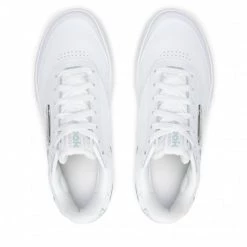 Chaussures De Sport Chaussures Reebok - Club C Double Geo GZ2158 Ftwwht/Seagry/Silvmt Blanc -Reebok Classic Soldes 05 0000300005316 ks