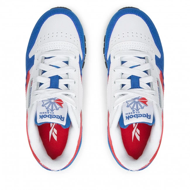 Chaussures De Sport Chaussures Reebok - Classic Leather HQ6303 Vecblu/Ftwwht/Vecred Blanc 5 Chaussures De Sport Chaussures Reebok - Classic Leather HQ6303 Vecblu/Ftwwht/Vecred Blanc – Image 5