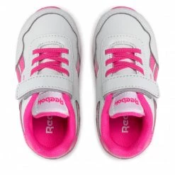 Chaussures De Sport Chaussures Reebok - Royal Cl Jog 3.0 1 GW3746 Ftwwht/Ftwwht/Atopnk Blanc -Reebok Classic Soldes 05 0000300393604 bs