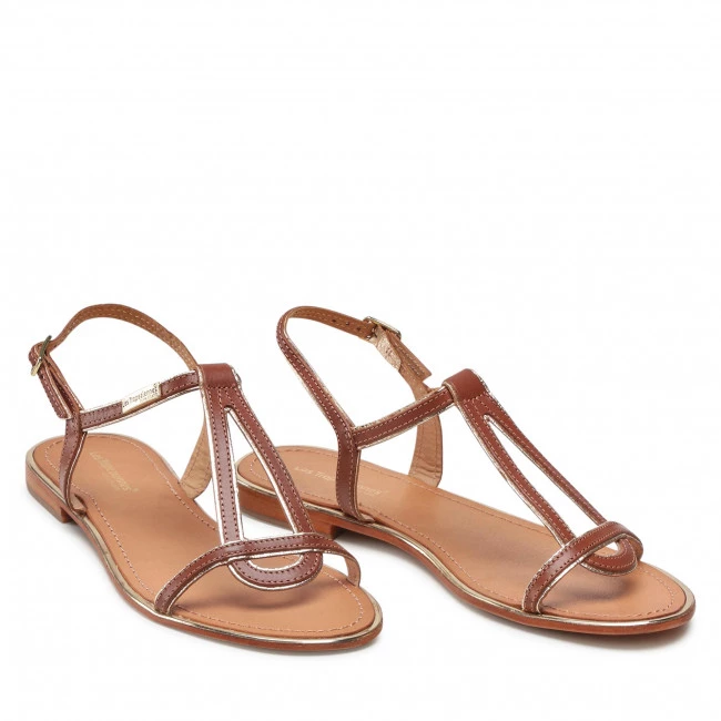 Femme Sandales LES TROPEZIENNES - Hamore 42748 Tan Marron 5 Femme Sandales LES TROPEZIENNES - Hamore 42748 Tan Marron – Image 5