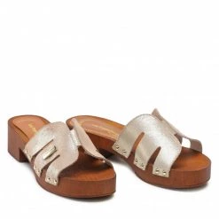 Femme Mules / Sandales De Bain LES TROPEZIENNES - Tam 42407 Gold Or 10 Femme Mules / Sandales De Bain LES TROPEZIENNES - Tam 42407 Gold Or -Reebok Classic Soldes 05 0000300490488 rz