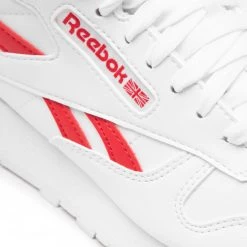 Chaussures De Sport Chaussures Reebok - Classic Vegan GY3612 Cloud White / Vector Red / Cloud White Blanc -Reebok Classic Soldes 06 0000209518528 st