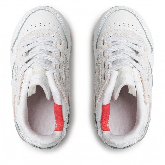 Chaussures De Sport Chaussures Reebok - Cl Lthr GW6171 Ftwwht/MgsorgRhodon Blanc 6 Chaussures De Sport Chaussures Reebok - Cl Lthr GW6171 Ftwwht/MgsorgRhodon Blanc – Image 6