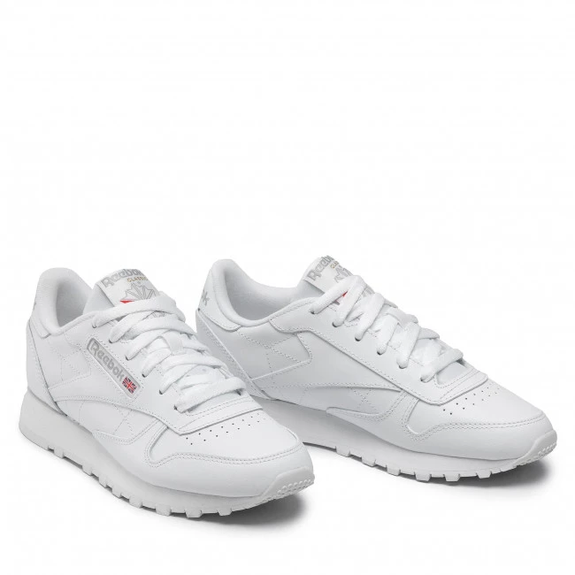 Chaussures De Sport Chaussures Reebok - Classic Leather GY0957 Ftwwht/Ftwwht/Pugry3 Blanc 5 Chaussures De Sport Chaussures Reebok - Classic Leather GY0957 Ftwwht/Ftwwht/Pugry3 Blanc – Image 5