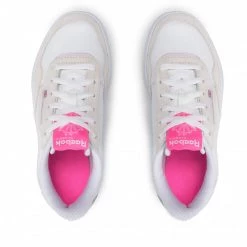 Chaussures De Sport Chaussures Reebok - Court Peak GW7563 Ftwwht/Chalk/Atopnk Blanc -Reebok Classic Soldes 06 0000209585391 mg