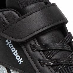 Chaussures De Sport Chaussures Reebok - Royal Cl Jog 3.0 1 GW3726 Cblack/Cblack/Glablu Noir -Reebok Classic Soldes 06 0000209991925 is