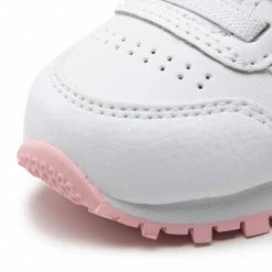 Chaussures De Sport Chaussures Reebok - Classic Leather GV8637 Ftwwht/Pugry3/Black Blanc -Reebok Classic Soldes 06 0000209994162 mg