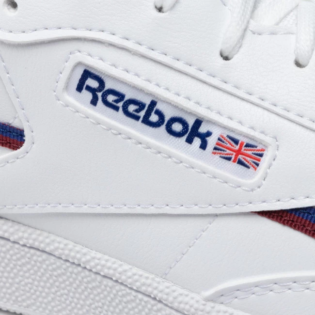 Chaussures De Sport Chaussures Reebok - Club C 85 Vegan GY7152 Ftwwht/Clacob/Clabur Blanc 6 Chaussures De Sport Chaussures Reebok - Club C 85 Vegan GY7152 Ftwwht/Clacob/Clabur Blanc – Image 6