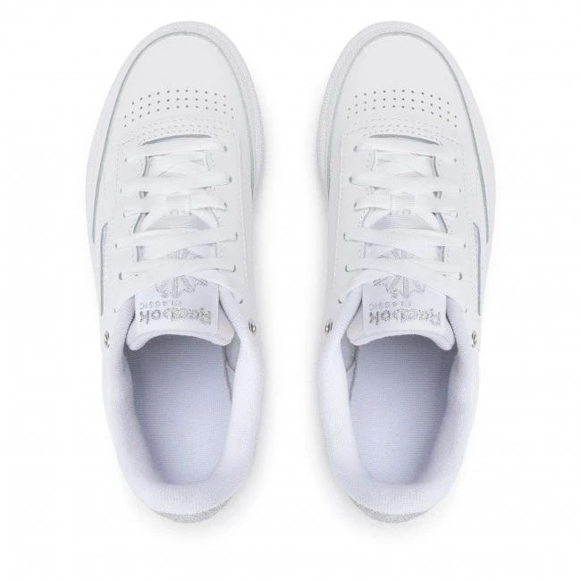 Chaussures De Sport Chaussures Reebok - Club C 85 GY9728 Ftwwht/Ftwwht/Silvmt Blanc 5 Chaussures De Sport Chaussures Reebok - Club C 85 GY9728 Ftwwht/Ftwwht/Silvmt Blanc – Image 5