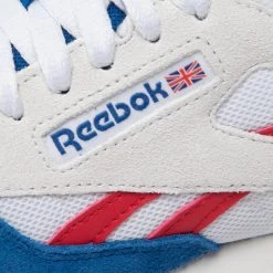 Chaussures De Sport Chaussures Reebok - Classic Leather GX2257 Vecblu/Ftwwht/Vecred Blanc, Bleu -Reebok Classic Soldes 06 0000300117507 mk