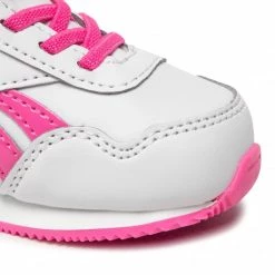 Chaussures De Sport Chaussures Reebok - Royal Cl Jog 3.0 1 GW3746 Ftwwht/Ftwwht/Atopnk Blanc -Reebok Classic Soldes 06 0000300393604 bs