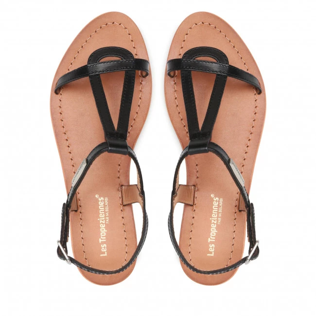 Femme Sandales LES TROPEZIENNES - Hamess 19010 Black Noir 6 Femme Sandales LES TROPEZIENNES - Hamess 19010 Black Noir â Image 6