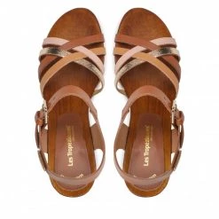 Femme Sandales LES TROPEZIENNES - Tootsy 42423 Nude/Multi Marron -Reebok Classic Soldes 06 0000300490174 rz