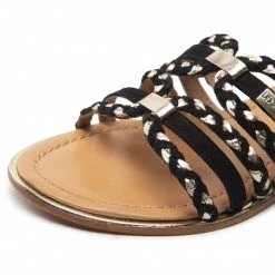 Femme Mules / Sandales De Bain LES TROPEZIENNES - Haria 42164 Black/Gold Noir -Reebok Classic Soldes 06 0000300490389 pa