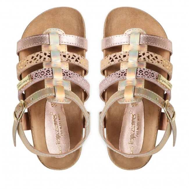 Enfant Sandales Les Tropeziennes - Izaz C42390 Pink/Multi Multicolore, Or 6 Enfant Sandales Les Tropeziennes - Izaz C42390 Pink/Multi Multicolore, Or – Image 6
