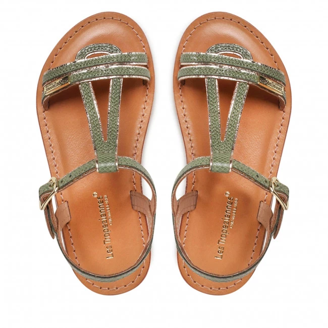 Enfant Sandales Les Tropeziennes - Badazar 43177 Tilleul Vert 6 Enfant Sandales Les Tropeziennes - Badazar 43177 Tilleul Vert – Image 6