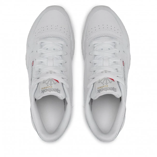 Chaussures De Sport Chaussures Reebok - Classic Leather GY0957 Ftwwht/Ftwwht/Pugry3 Blanc 6 Chaussures De Sport Chaussures Reebok - Classic Leather GY0957 Ftwwht/Ftwwht/Pugry3 Blanc – Image 6