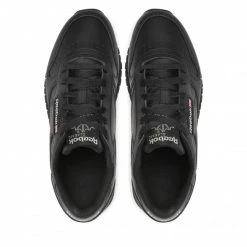 Chaussures De Sport Chaussures Reebok - Classic Leather GY0960 Cblack/Cblack/Pugry5 Noir -Reebok Classic Soldes 07 0000209521450 rz 1