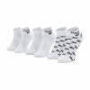 Accessoires Chaussettes Hautes Unisex Reebok - Cl Fo Ankle Sock 3P GG6674 White Blanc