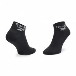 Accessoires Chaussettes Hautes Unisex Reebok - Cl Fo Ankle Sock 3P GG6675 Black Noir -Reebok Classic Soldes 4062061344932 3pack same different 0077