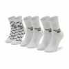 Accessoires Lot De 3 Paires De Chaussettes Hautes Unisexe Reebok - Cl Fo Crew Sock 3P GG6682 White Blanc