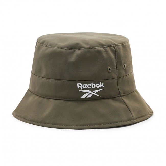 Accessoires Chapeau Reebok - Bucket Classics Foundation H36559 Army Green Vert 2 Accessoires Chapeau Reebok - Bucket Classics Foundation H36559 Army Green Vert – Image 2