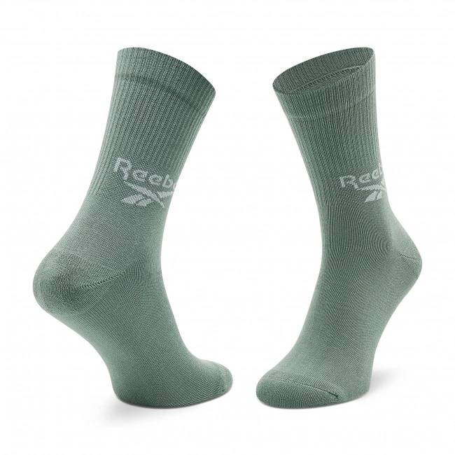 Accessoires Chaussettes Hautes Unisex Reebok - Cl Fo Crew Sock 3P GN7668 Palyel Bleu Marine, Vert, Jaune 4 Accessoires Chaussettes Hautes Unisex Reebok - Cl Fo Crew Sock 3P GN7668 Palyel Bleu Marine, Vert, Jaune – Image 4