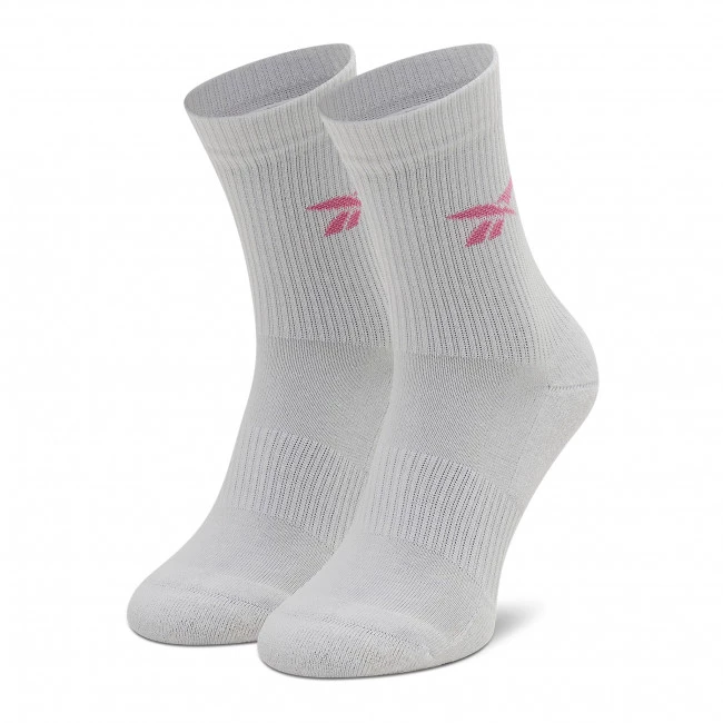 Accessoires Lot De 3 Paires De Chaussettes Hautes Femme Reebok - Cl Fo Crew Sock 3p HF5486 Posh Pink/Violet Haze/Glass Blue Blanc 5 Accessoires Lot De 3 Paires De Chaussettes Hautes Femme Reebok - Cl Fo Crew Sock 3p HF5486 Posh Pink/Violet Haze/Glass Blue Blanc – Image 5
